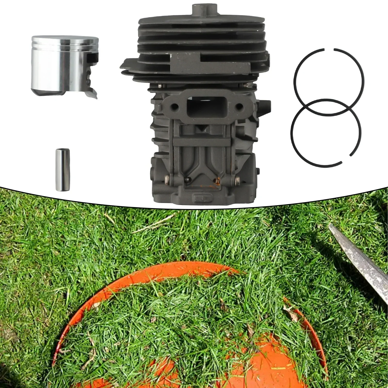 

2set Cylinder Kit Chainsaw Replacement Engine Graden Accessories Cylinder Piston Type For Warehouse Loc 1004 Lot 23