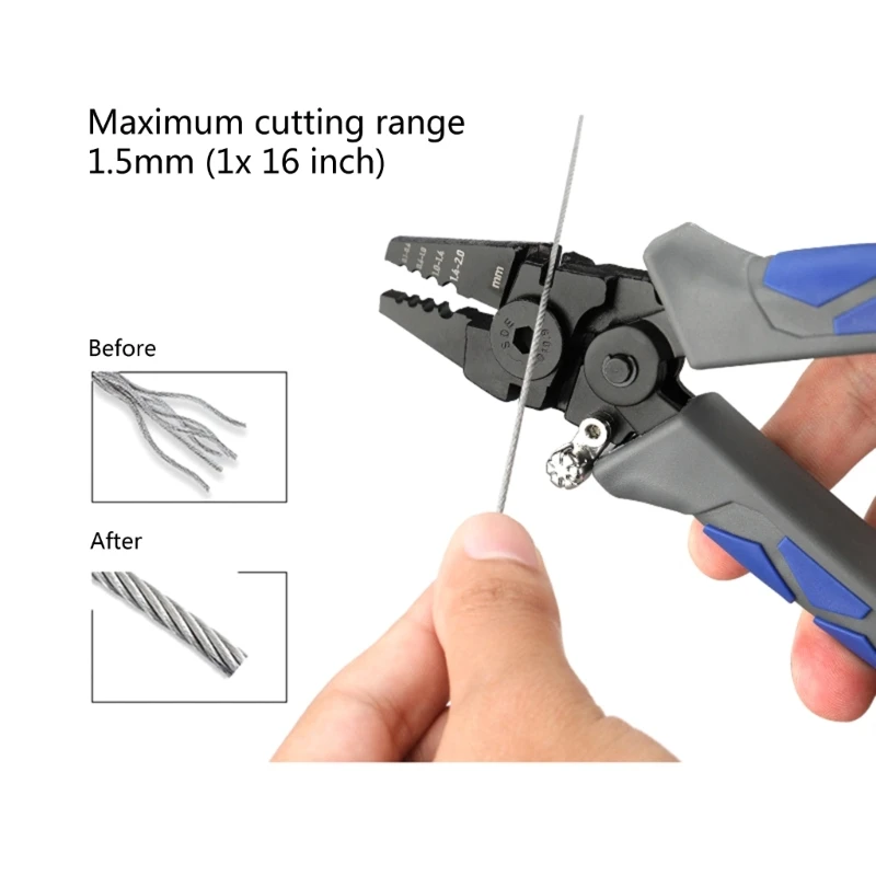 Portable Booms Fishing Fishing Crimping Pliers High Carbon Steel Fishing Plier Wire Rope Leader Crimping Tool Crimpers Swagers