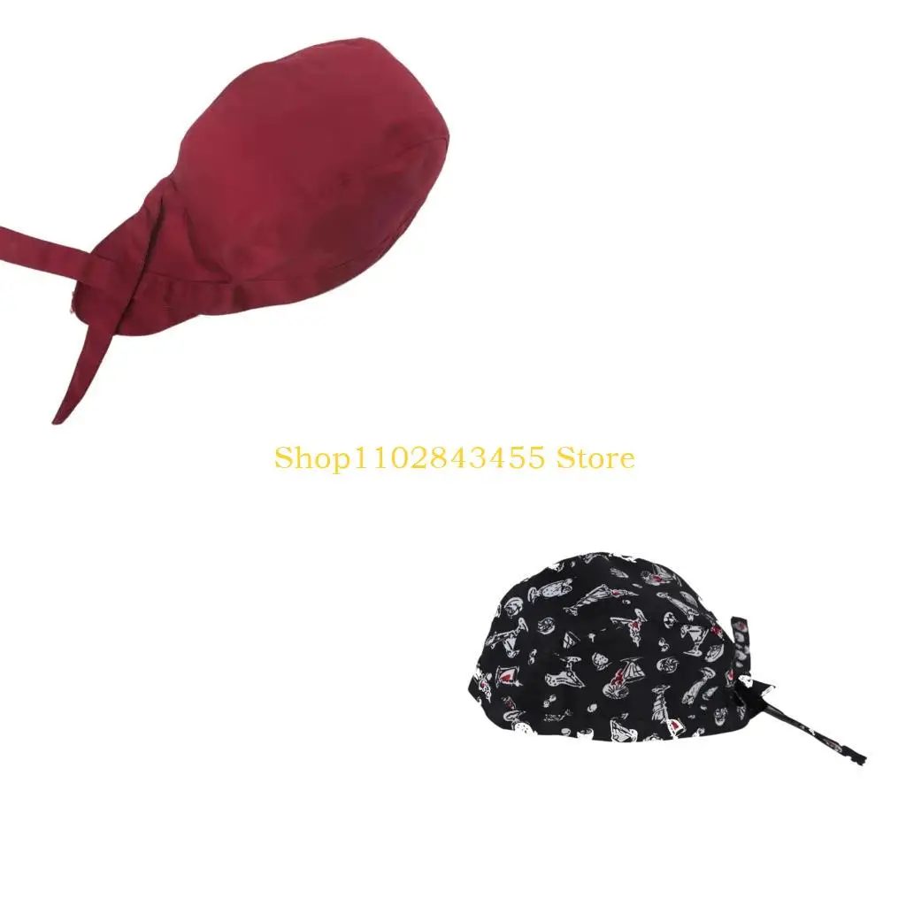 49MC Professional Chefs Hat Adjustable Men Women Kitchen Hat Comfortable Hat for Catering and Cooking Classes