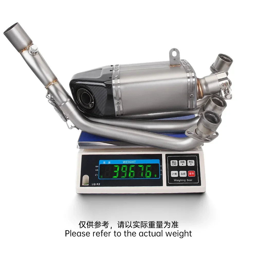 Sistema de exaustão de linha de corrida completa S T modificar tubo de ligação frontal CBR650R CB650F CB650R CBR650F 2014-2024