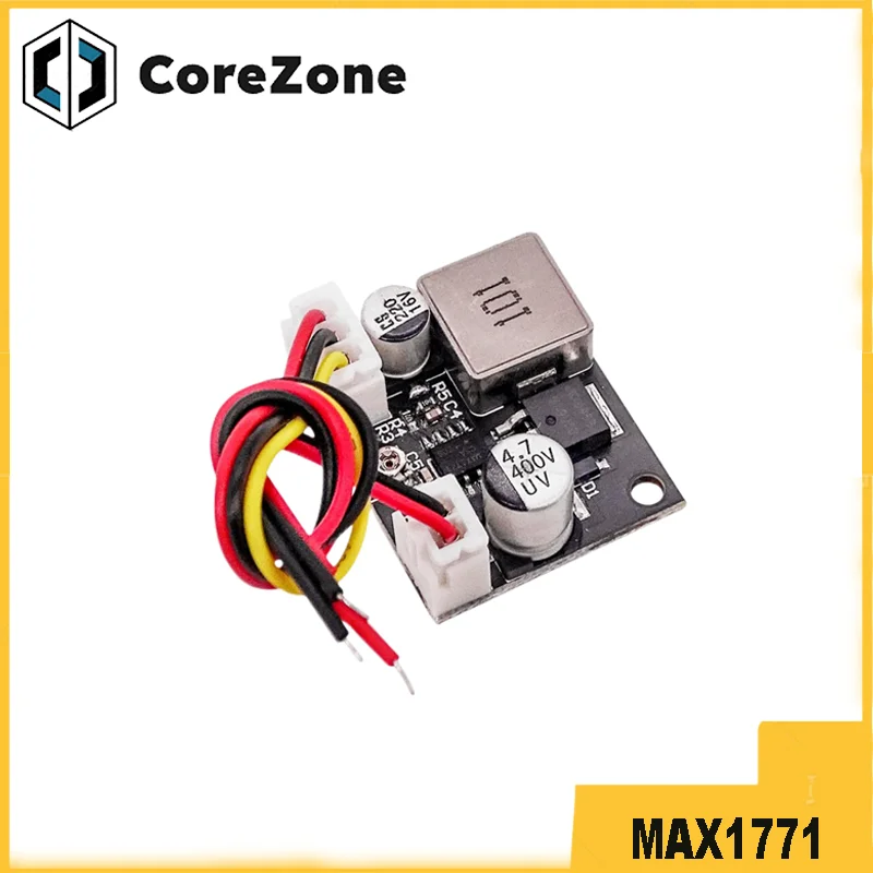 DC-DC high-voltage boost power module MAX1771 is a DC 5-12V to 150V-220V adjustable boost module