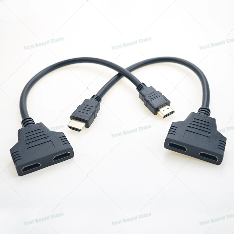 محول صوت وفيديو HDMI ، موزع كبلات عالي الدقة 1 في 1 ، 1 ، Xbox ، PS4