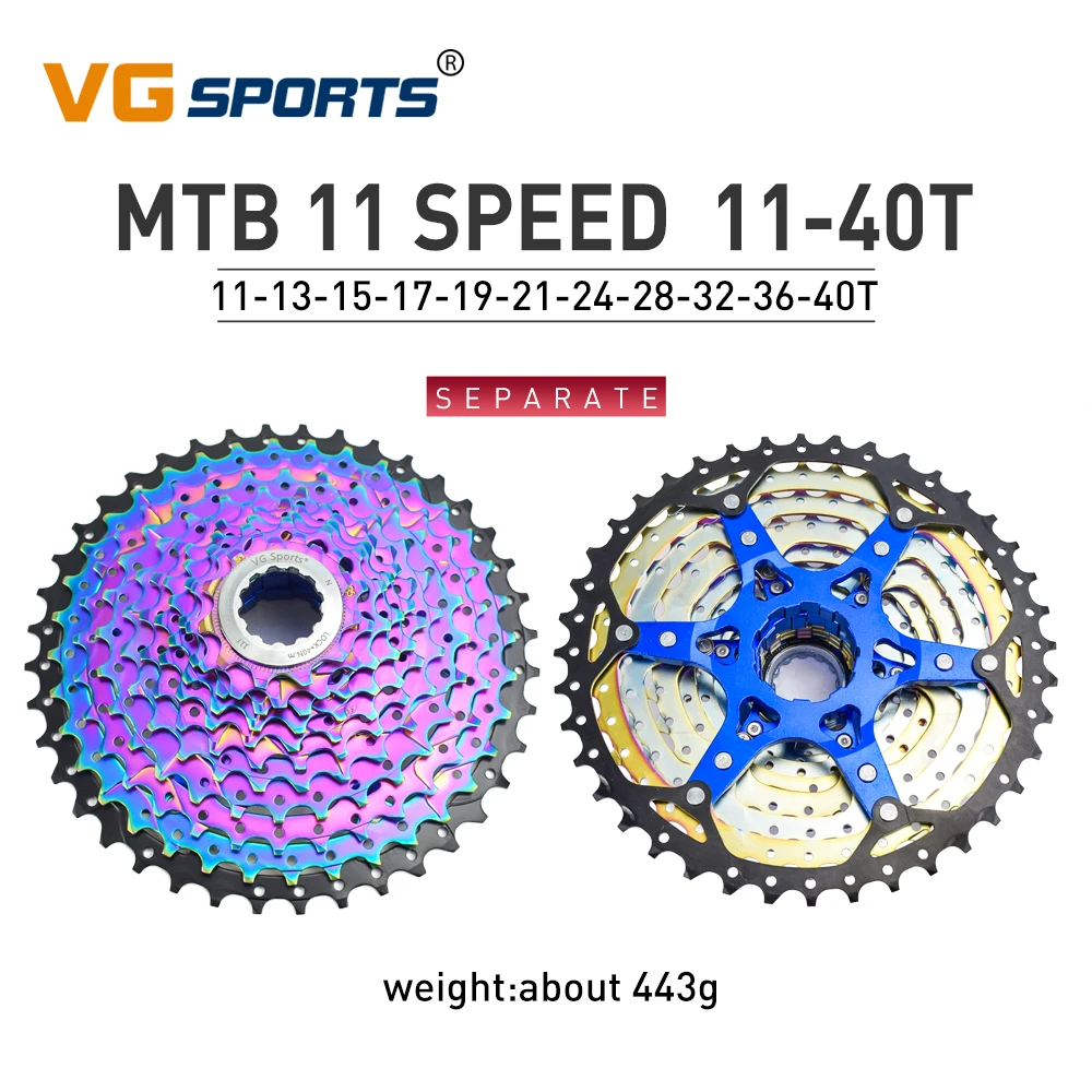 VG SPORTS 8 9 10 11 12 Geschwindigkeit Velocidade Mountainbike Separate Kassette Freilauf Halterung Kettenrad 9V 10V 11V 12V MTB Fahrrad Teile – Detail 29