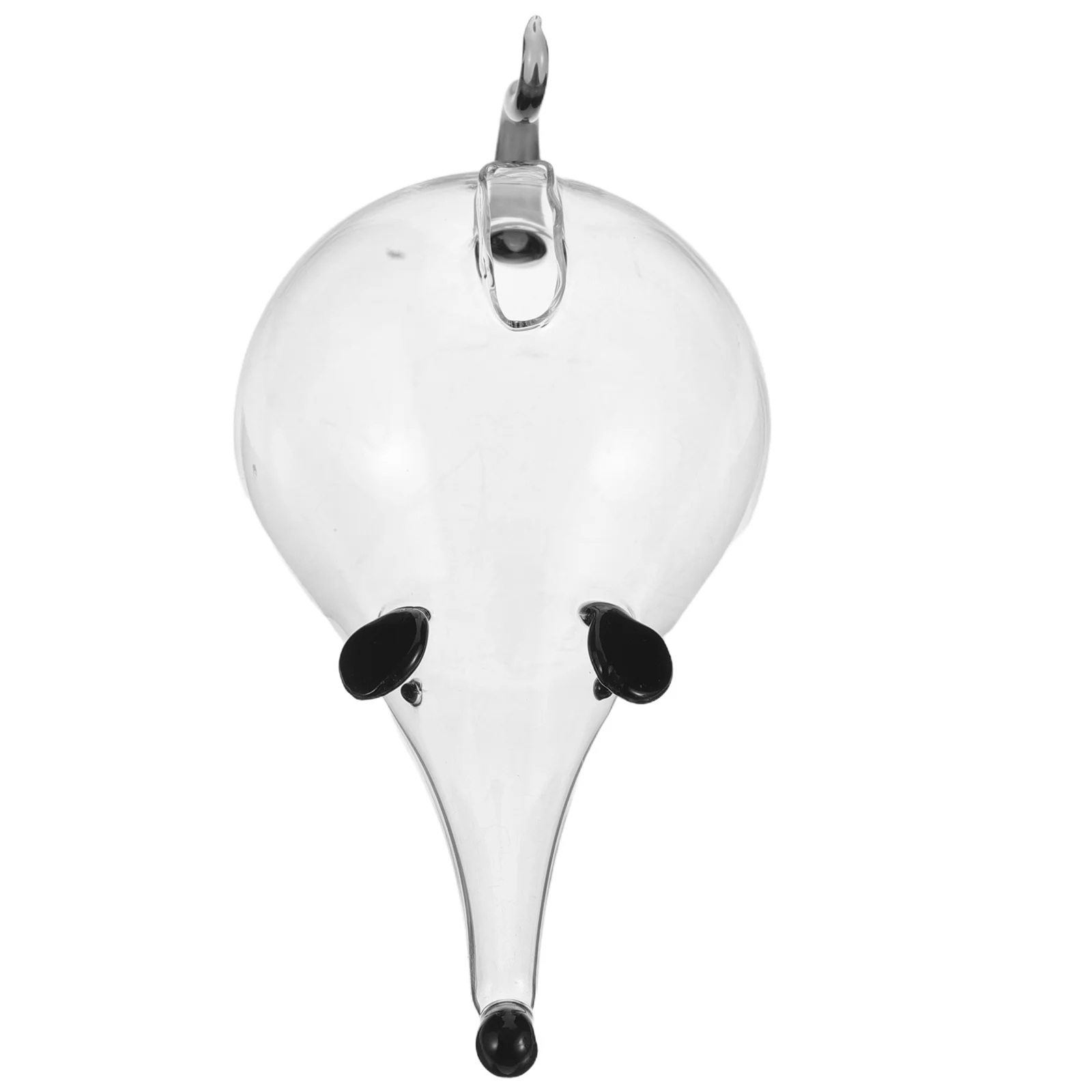 

Glass Money Jar Clear Mouse Piggy Bank Shockproof Storage for Coins Bills Easy Access Bottom Cover Childrens Saving Habit