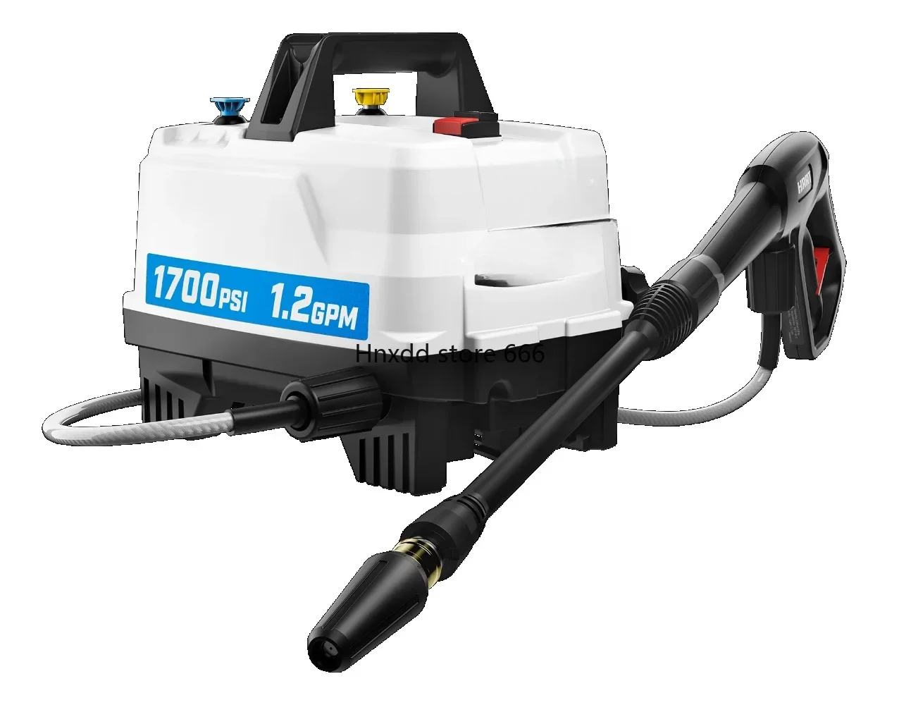 Electric Pressure Washer 1700 PSI 1.2 GPM Up to 50% more cleaning power with turbo nozzle Compact, lightweight design