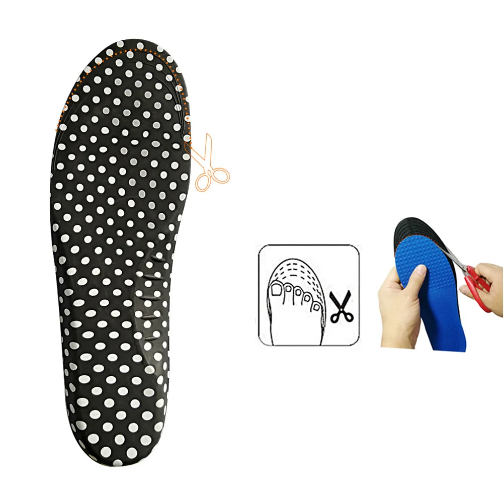 

Magnetic Insoles Arch Support Cushion Acupressure Foot Care Size L Use Good for No Time Exercise