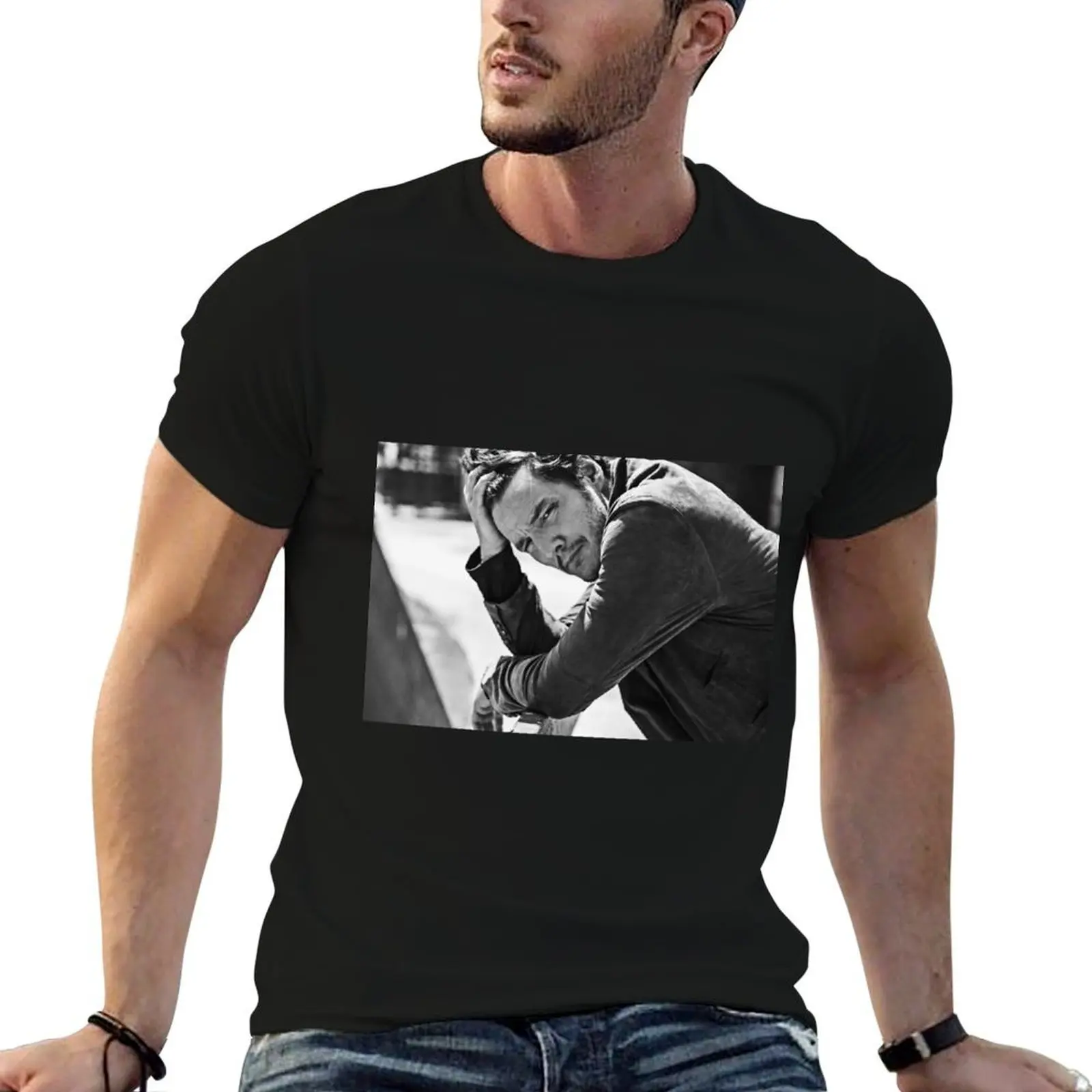 Pedro Pascal T-Shirt graphic t shirt vintage plus size clothes men workout shirt
