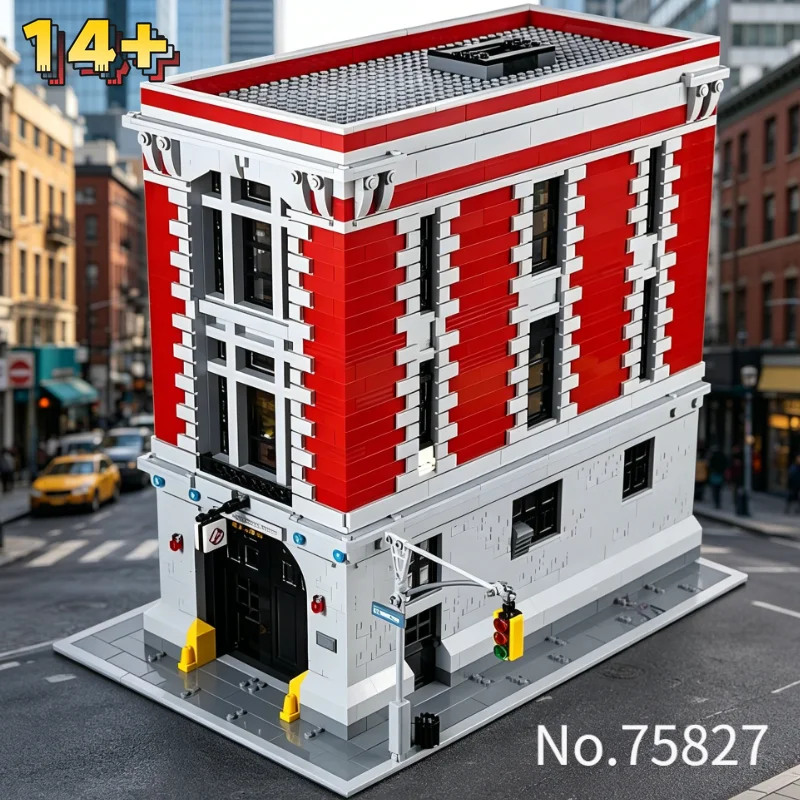2026 Popular 4634pcs Ghostbusters Firehouse Headquarters 75827 Building Blocks Bricks Puzzle Model Toy Ornament Birthday Gift