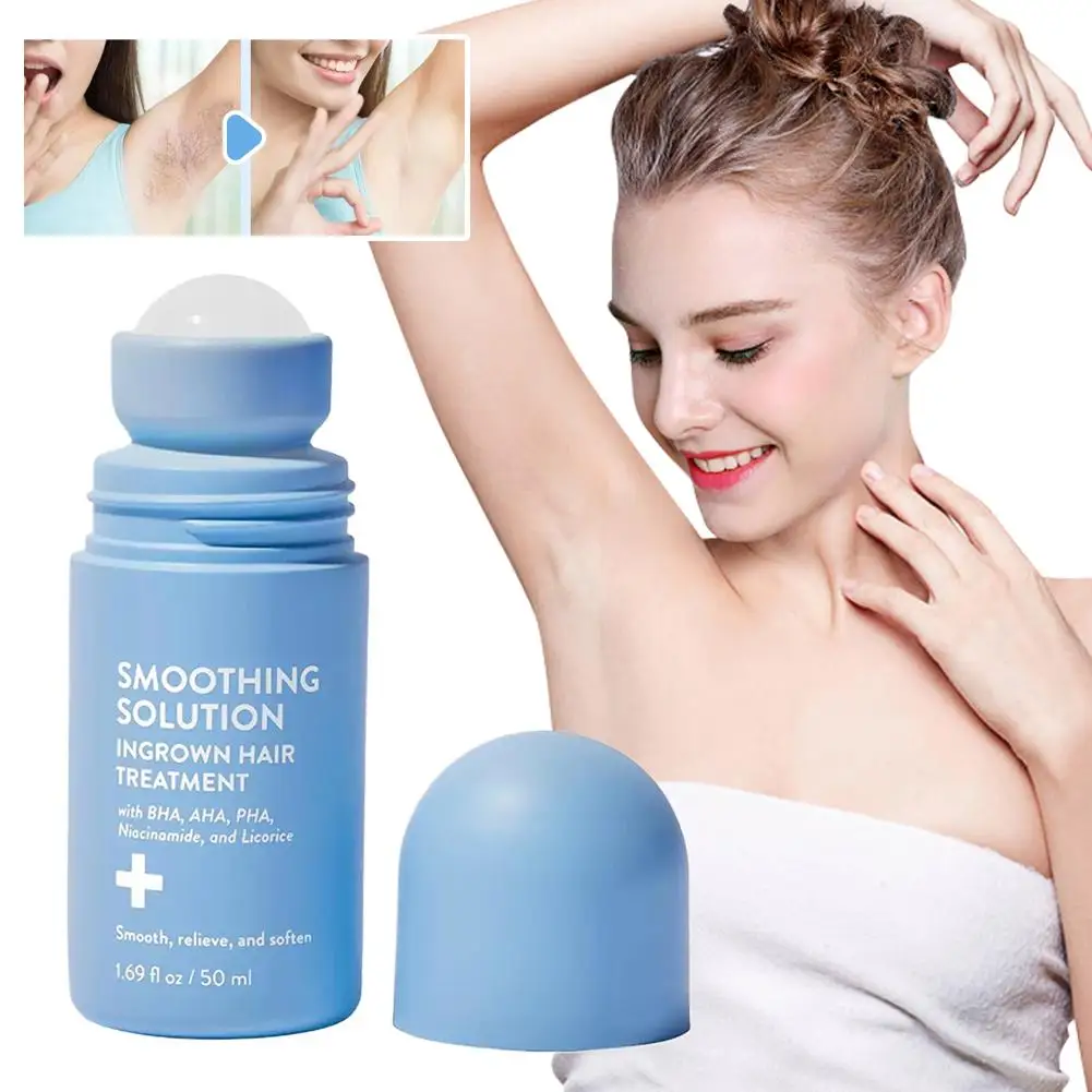 

Hair Growth Inhibitor & Pore Repair Serum Post Depilation Care Roll On Reduces Ingrown Hairs & Smooths Skin For Lasting Results