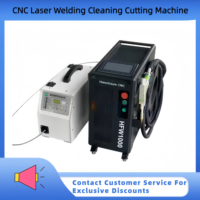 Easy to Use Portable HandHeld Laser Welding Machine Air Cooling 1500W 2000W 3000W 4 in 1 Cleaner Cutter for Metal Welder