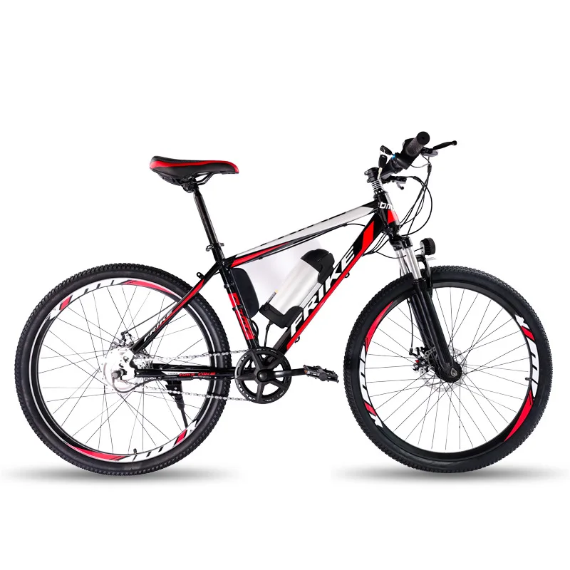 HUOSEN DDC-002 Lithium Battery 36V 250W Front Hub Motor Shock-absorbing Off-road 26 Inch Electric Assisted Mountain Bike 50-60km