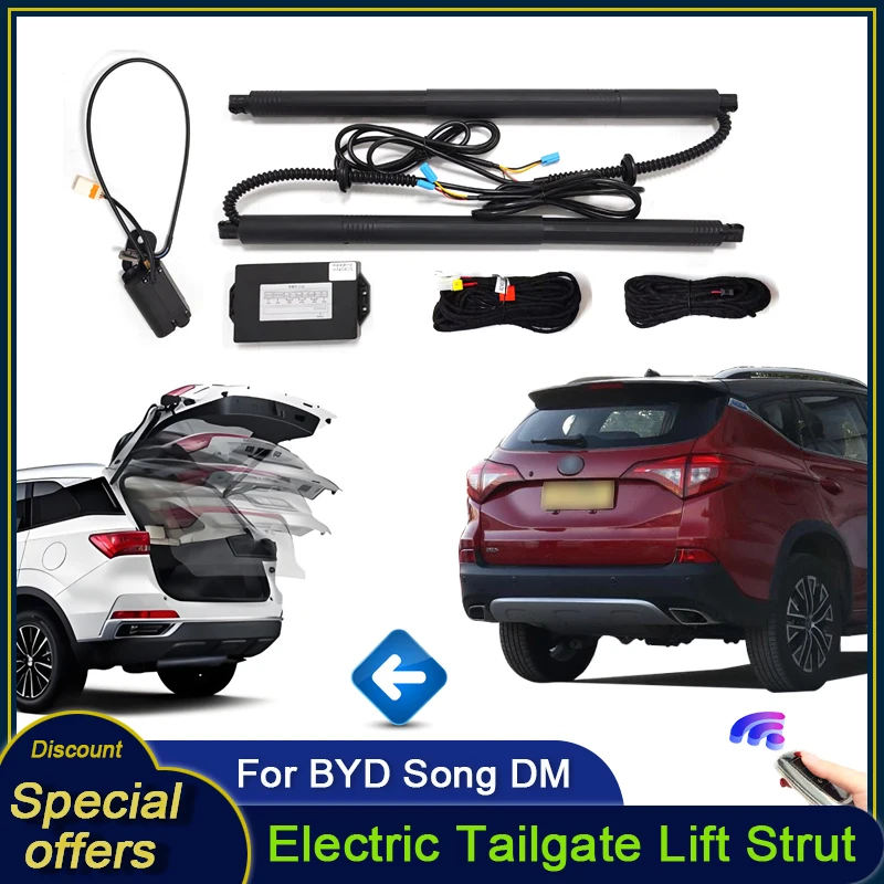 For BYD Song DM 2015~2022 Car Electric Tailgate Tail Gate Strut Vehicle Power Rear Door Lift System Kit for Trunk