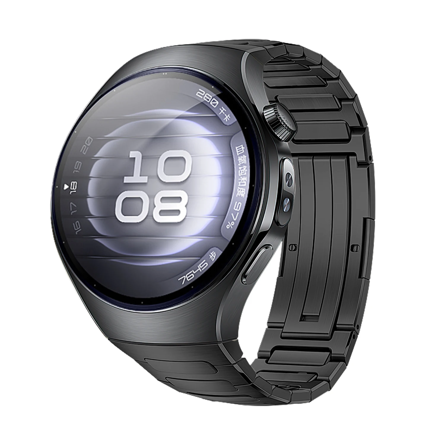 高級チタン合金時計バンド Huawei Watch 5 42/46mm