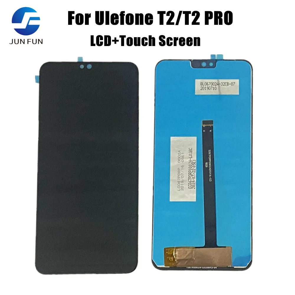 Nuovo Display LCD Touch Screen Digitizer parti del telefono per Ulefone T2 T2 PRO Display Screen parti LCD all'ingrosso