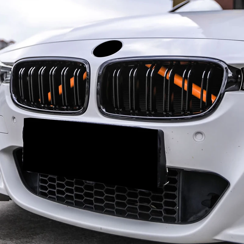 

Car Front Grille Trim Strips For BMW 1 3 5 Series F20 116i 118i 120i F30 F31 F34 GT 320i 328i G30 G31 Sedan Touring Accessories