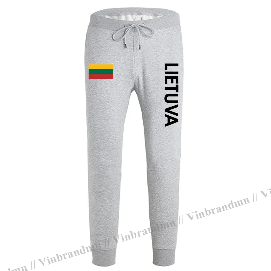 Lituania Lituana LTU Lietuva Lietuvos pantalones para hombre joggers mono pantalones de chándal pista sudor fitness deportes tácticos casual nuevo