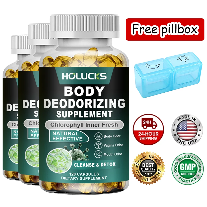 

Натуральные капсулы с хлорофиллом, добавка для внутренней детоксикации, средство для очищения организма, способствует улучшению пищеварения и здоровья кожи.