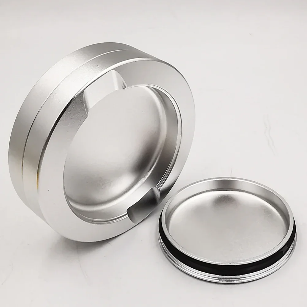

Metal Can Container Storage Tin Snus Cans Aluminum Black Color 3 Layers Snuffbox CNC Metal for Snus