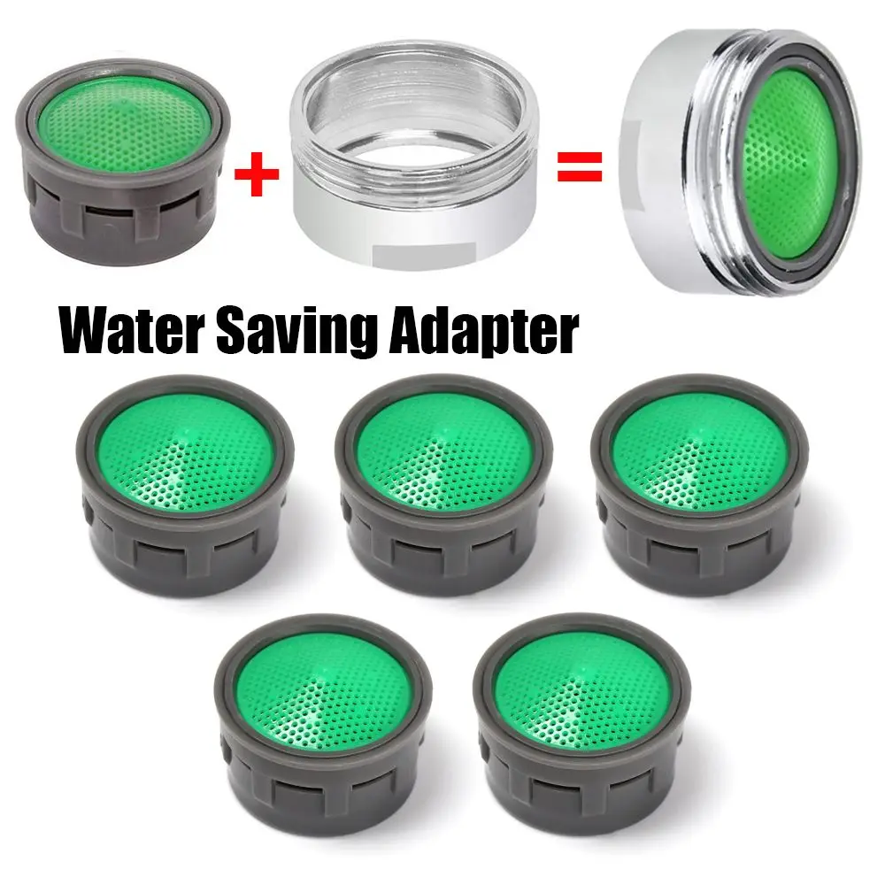 1/2/5pcs Bathroom Replacement Parts Bubbler Inner Core Faucet Aerator Water Saving Adapter Female Thread Nozzle Filter