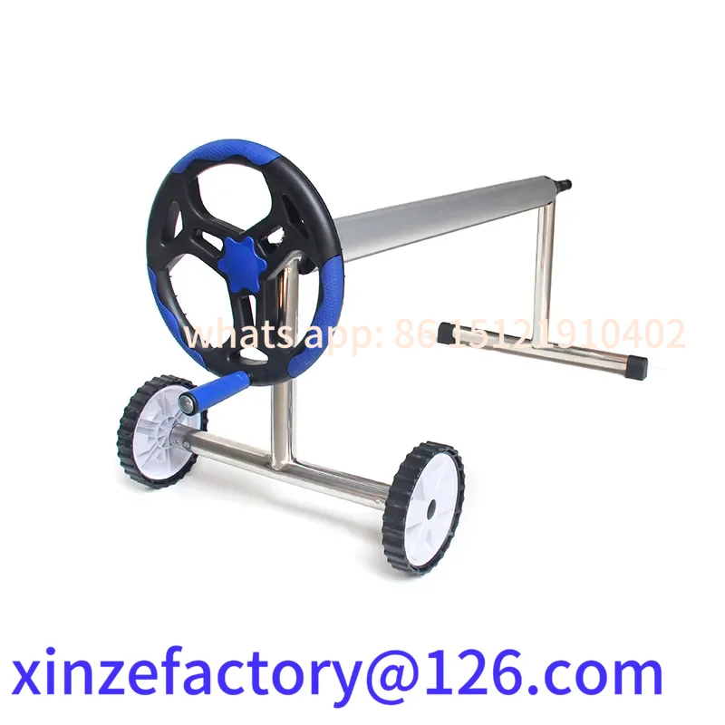 

Be suitable for Popular Style Swimming Reel Flexible Stainless Steel Swimming Pool Cover Roller