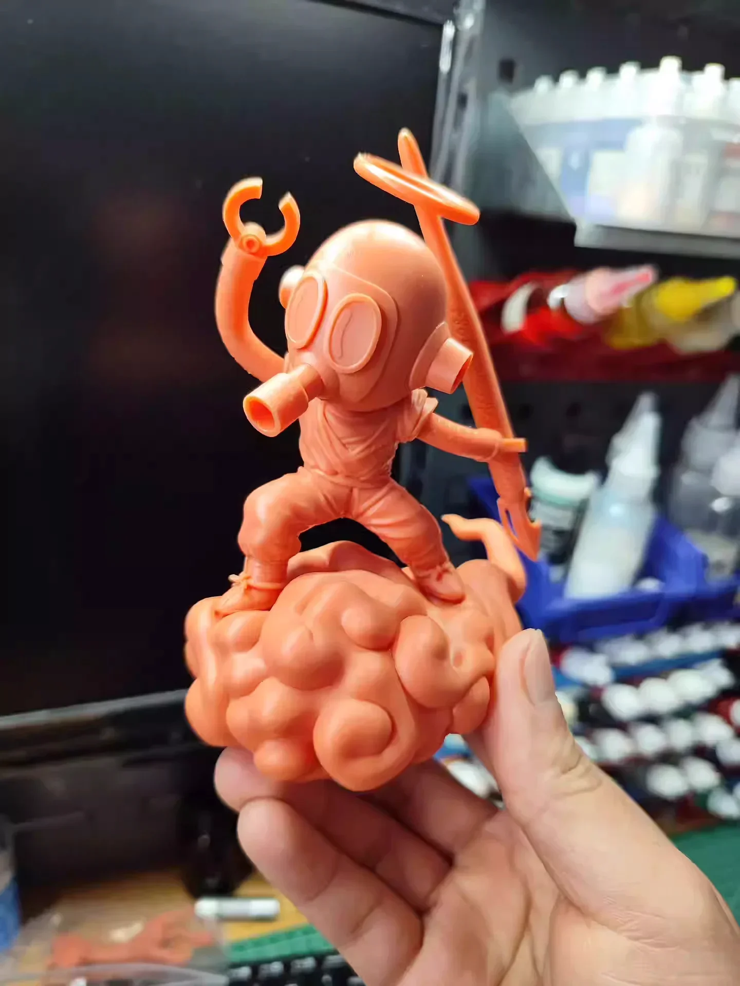 Anime Dragon Ball 13cm Action Figure Akira Toriyama Commemorative Figure 3d Printing White Mold Decor Toys Surprise Gifts