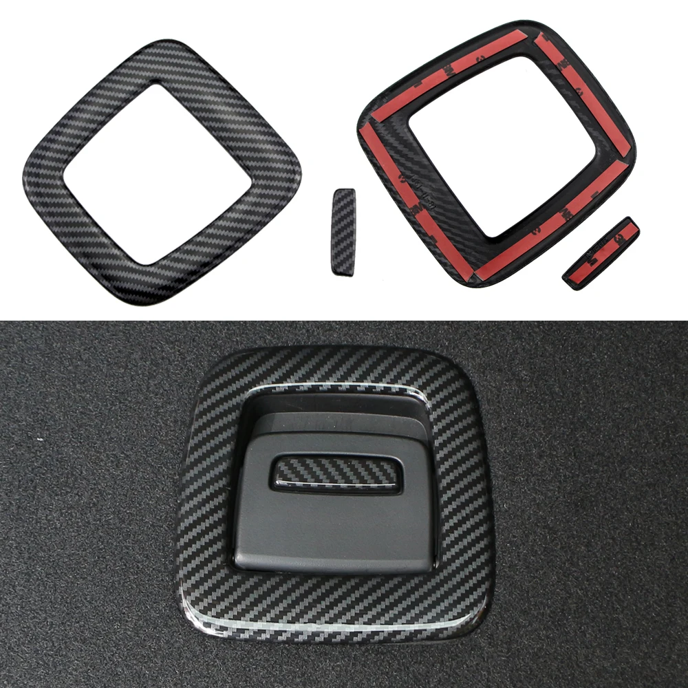 High Quality Car Interior Trunk Switch Handle Trim Cover for BMW X3 G01 X4 G02 2018 - 2021 Stickers Accessories