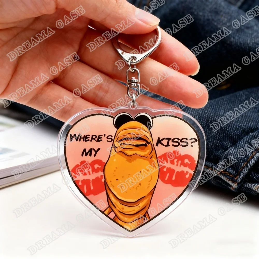 مضحك ماركوس دودة روبرت مساعدة المفاتيح الاكسسوارات حقيبة سحر Keyrings مجوهرات المشجعين الأصدقاء لعبة عشاق الهدايا #3