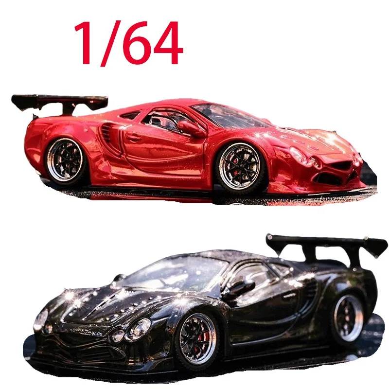 

Литая под давлением модель автомобиля из сплава Mortal в масштабе 1/64 Orochi LBWK, игрушки для мальчиков, подарок