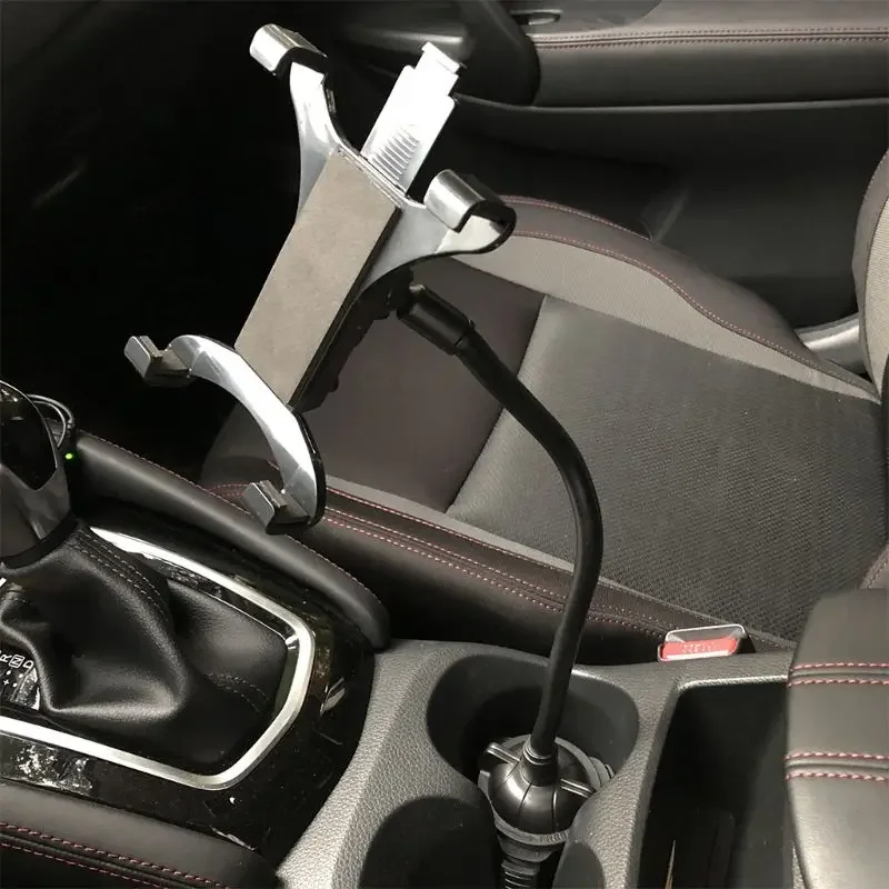 Soporte universal para taza coche con cuello cisne y soporte flexible ajustable para Air/Mini y más tabletas 7 a