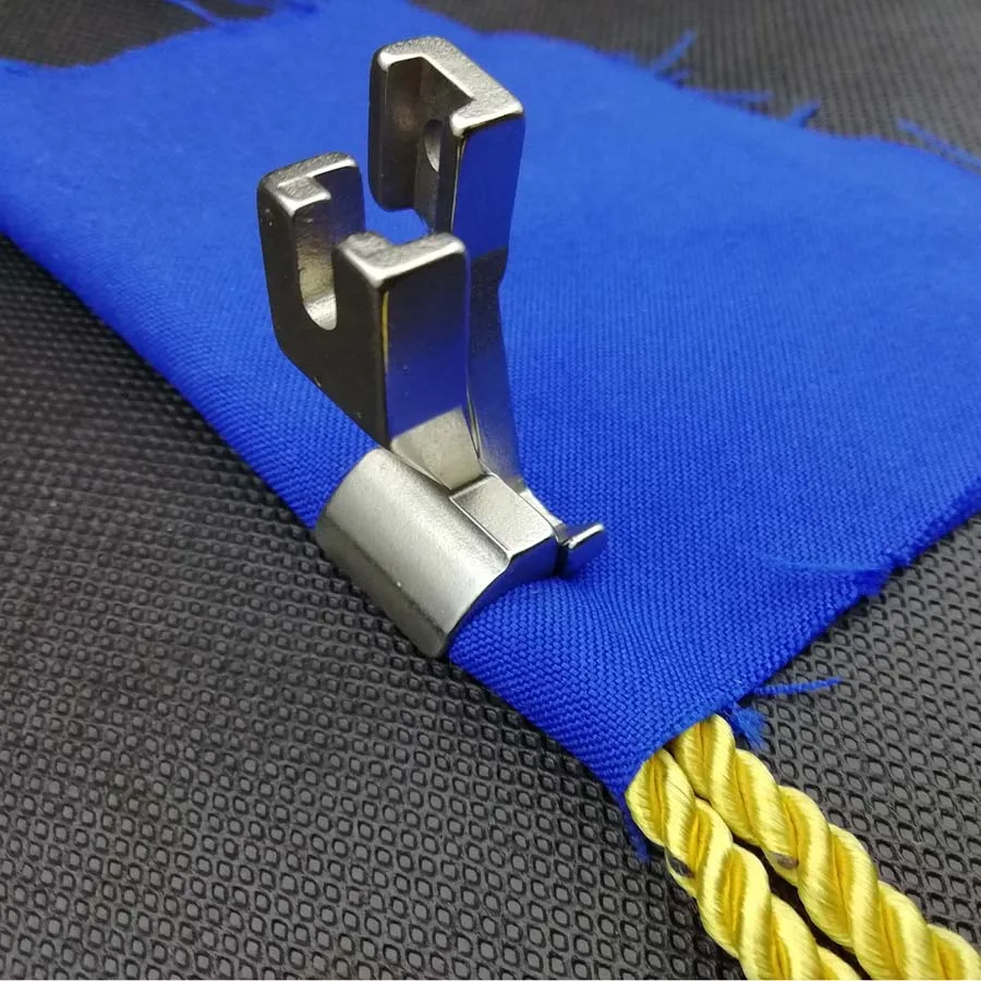 Industrial Sewing Machine Two Synchronous Car Thick Material Leather Presser Foot Seam Cotton Rope Rolling Edge All Steel