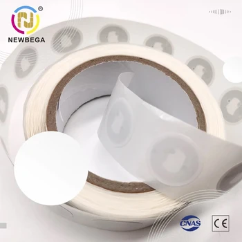 Echte MF 1K S50 sticker/F08 (Fudan S50) stickerlabel, RFID-tags voor Android NFC-telefoon, ISO14443A universeel stickerlabel