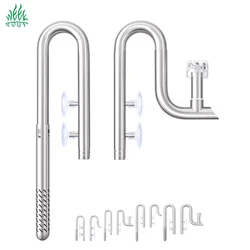 Week Aqua 304 Stainless Steel Filter Tube With Surface Skimmer For Inflow And Outflow Of Lily Tubes Aquarium