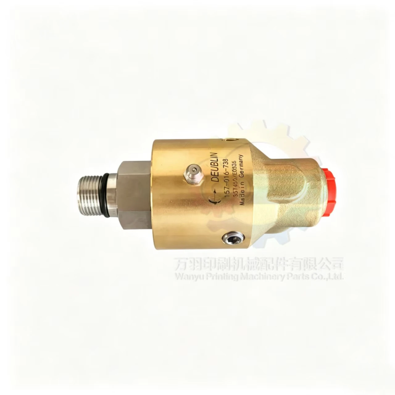 00.580.2807 Rotary union 157-016-738 offset CD102 printing parts Alcohol Cooling Head Deublin rotary valve