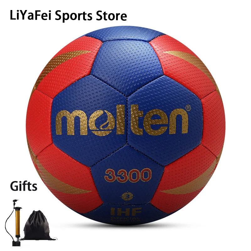 

Molten Size 2 3 Handballs 3300 High Quality Oudoor Indoor Women Man Teenagers Handball Training Match Standard Balls Free Gifts