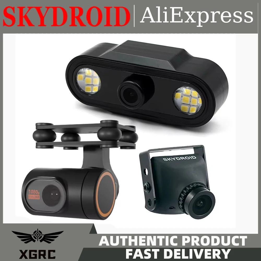 

Skydroid Mini-Dcam/3-в-1 L-Dcam/2-осевой G-Dcam совместимый с T10 T12 H12 пульт дистанционного управления для радиоуправляемого FPV дрона БПЛА