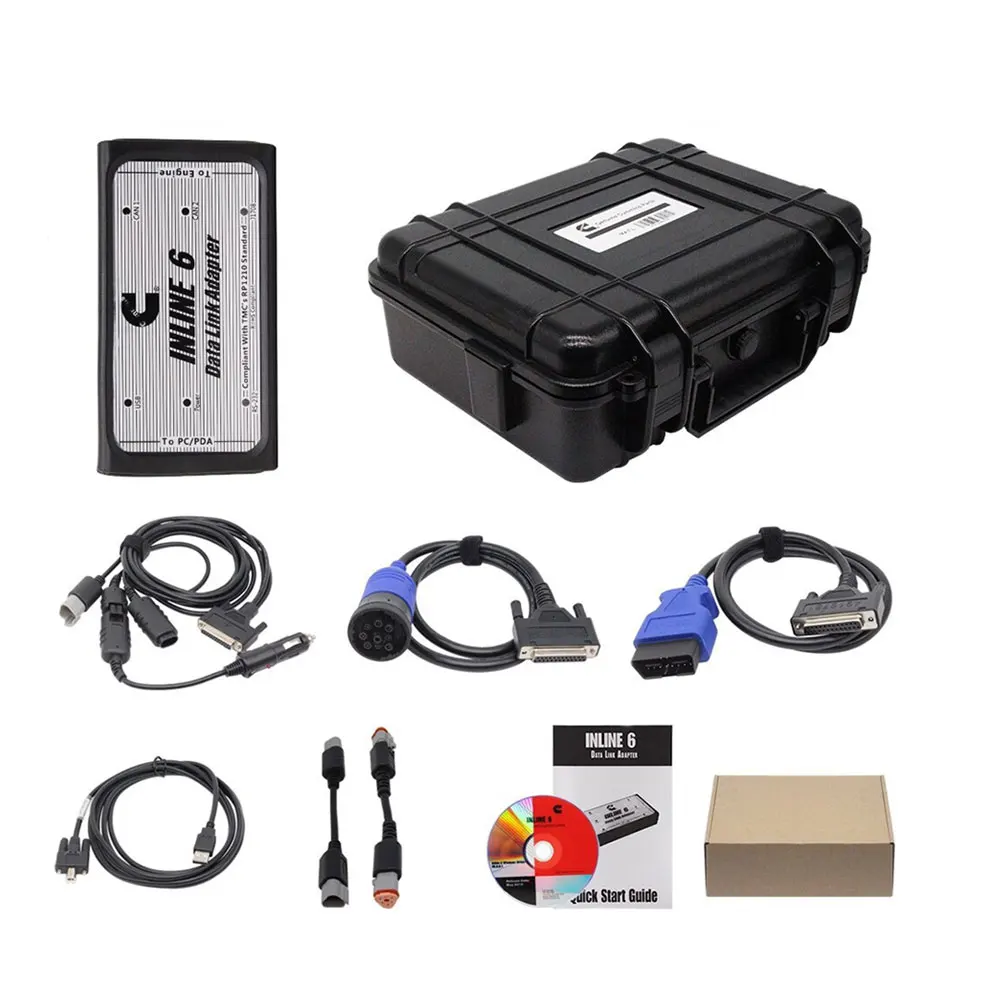 Heavy Truck Diesel Engine Parts Cummins 6 Data Link V7.62 V8.7 Diagnostic Tool