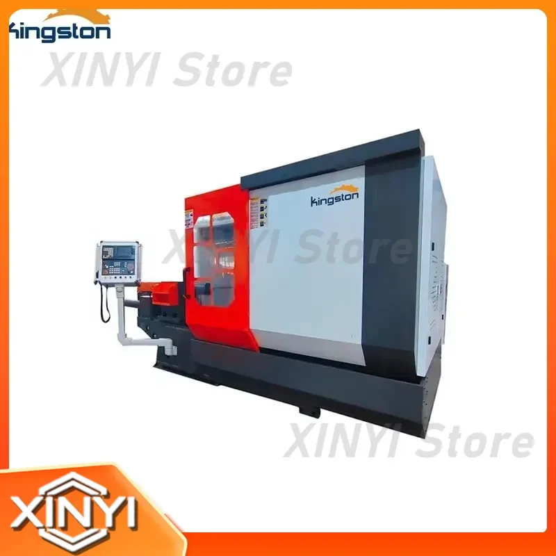 KSTHS-2580 Heavy duty horizontal flat lathe high precision high quality rugged OEM ODM automatic numerical control metal