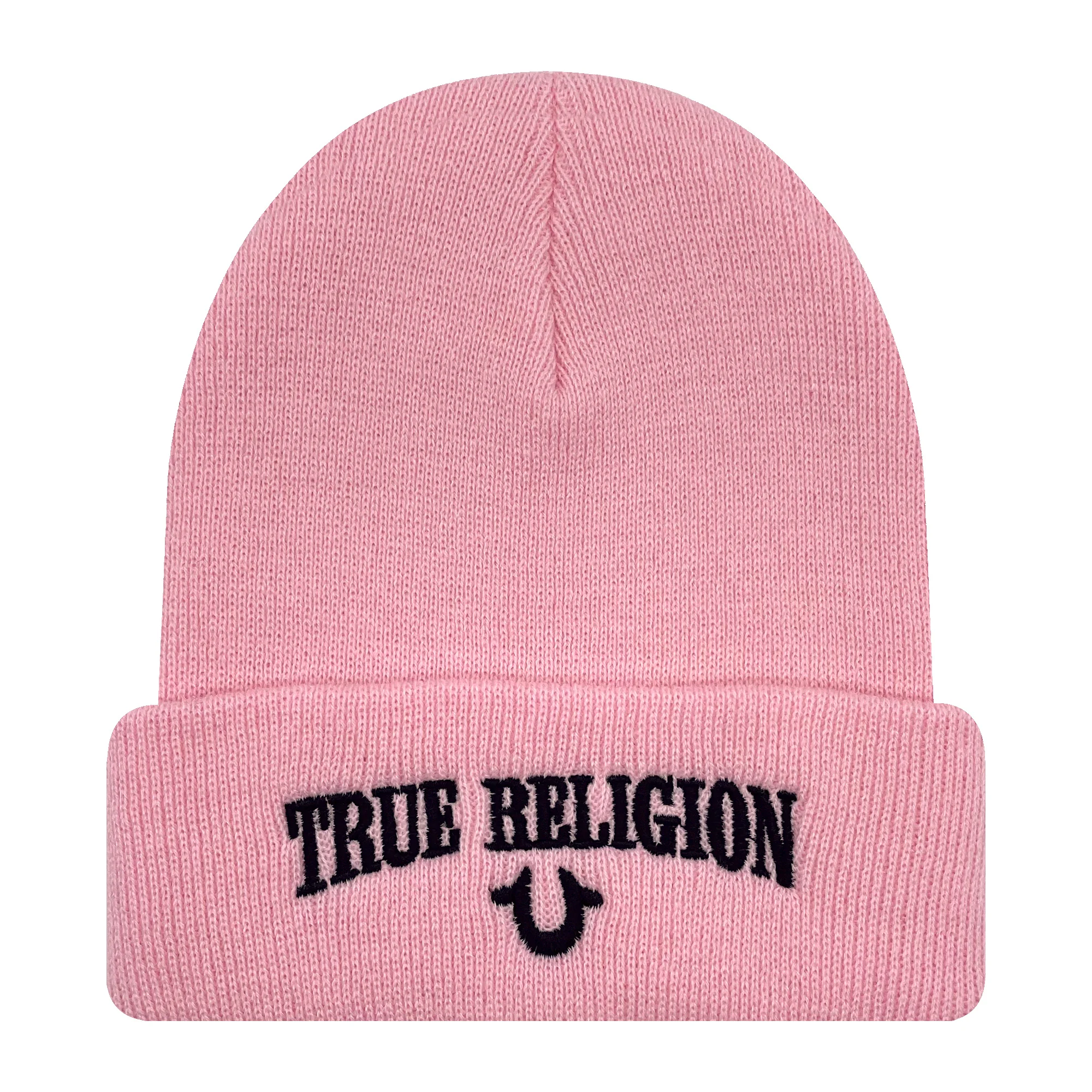 1PCS Fall and winter popular pullover hat letter embroidery hem knit hat Outdoor warm beanie hat