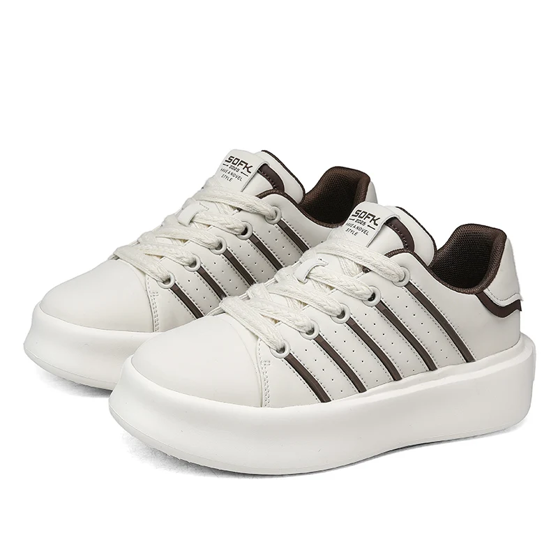 

2025 New Autumn Mixed Color Men'S Hot Selling Lace Up Sports Shoes Breathable Flat Bottom Height Casual Shoes 39-44