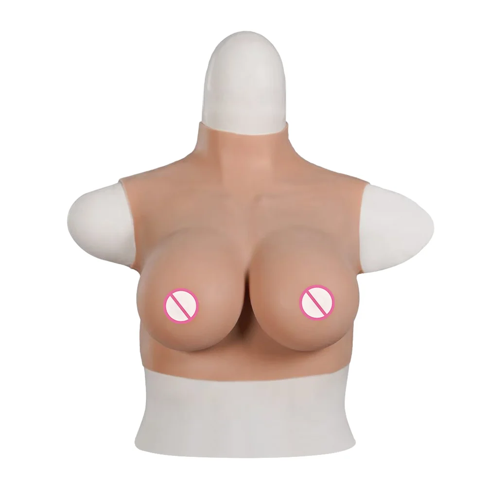 LERVANLA Super Big Silicone Breast Forms BCDEFGHSZ Cup Huge Light Fake Breast Transgender Drag Queen Crossdresser Female Anchor