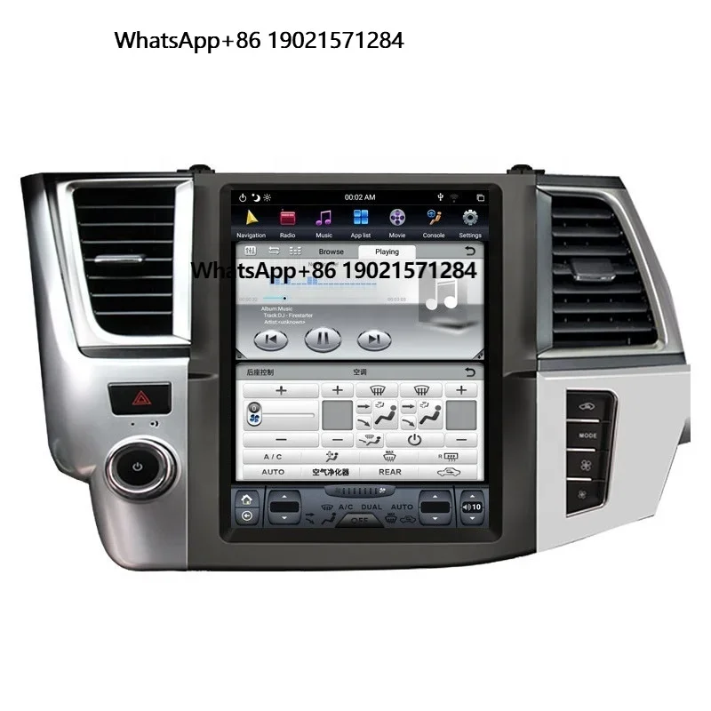 

Style Android Car GPS Navigation for Highlander 2015-2017 Auto Radio Multimedia Player Carplay Head Unit IPS Screen