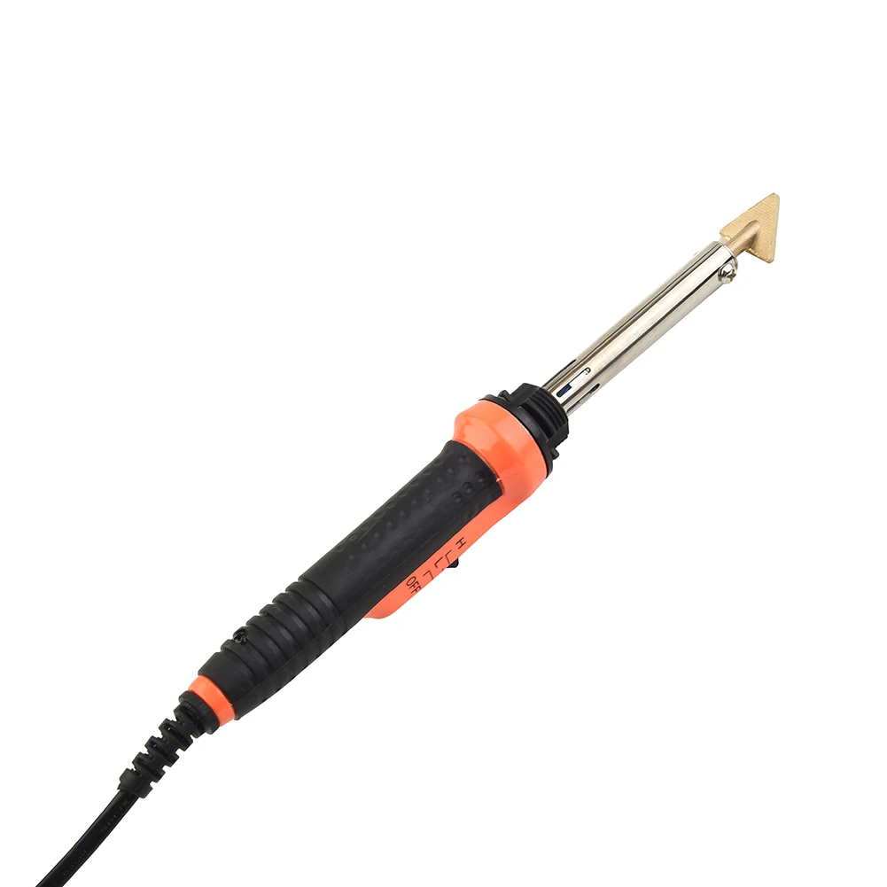 Messing Elektrische Soldeerbout Iron Tip Carbon Dubbelzijdige Boren Gas Gasmondstuk Juweliers 100W Kit Connector