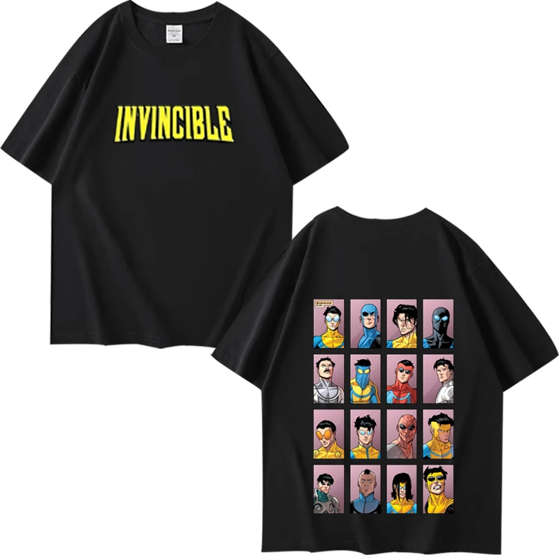 

Invincible Variant Graphic T Shirt 2025 men women Oversized 100% Cotton Hot sale short sleeve Summer print Unisex plus size tops