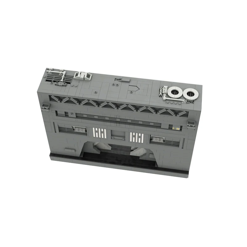 Architettura cinematografica MOC Base imperiale Playset Modulo da costruzione Street View Ultimate Collectibles Modello Giocattoli in mattoni Regali per bambini