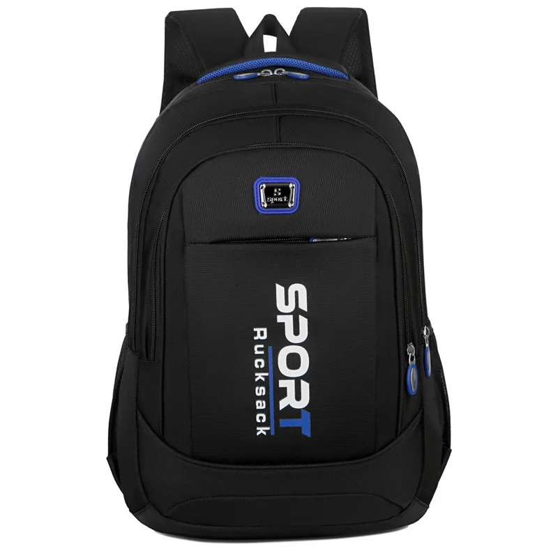 Backpack Trendy Elementary School Student Bag Travel Backpack Korean Version Unisex Business Casual Thicken Double Shoulder Bags