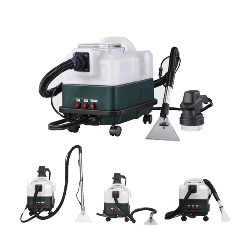 2000W Steam Cleaner Dry and Wet Carpet Vacuum Cleaner Multifunctional Low Moisture Carpet