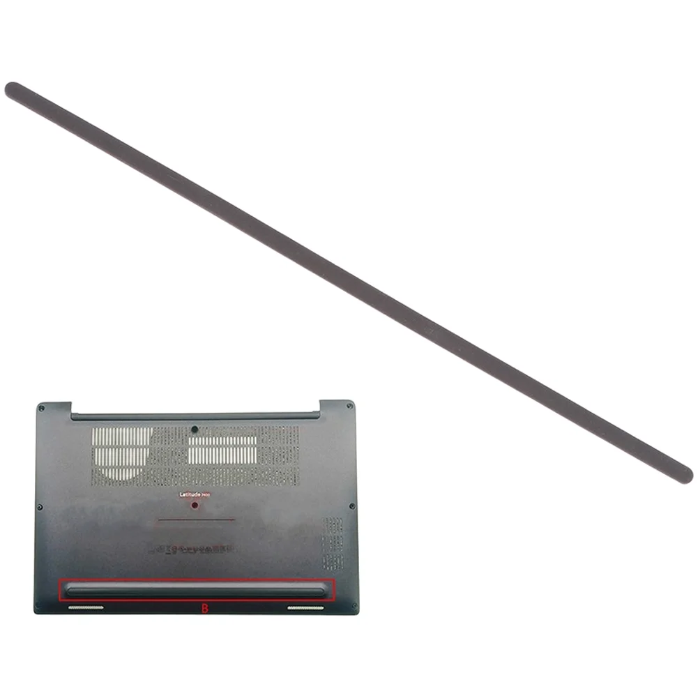 Bottom Case Replacement Foot Pad Rubber Strip for Dell For LATITUDE 7400 E7400 with Enhanced Grip and Long-Lasting Material