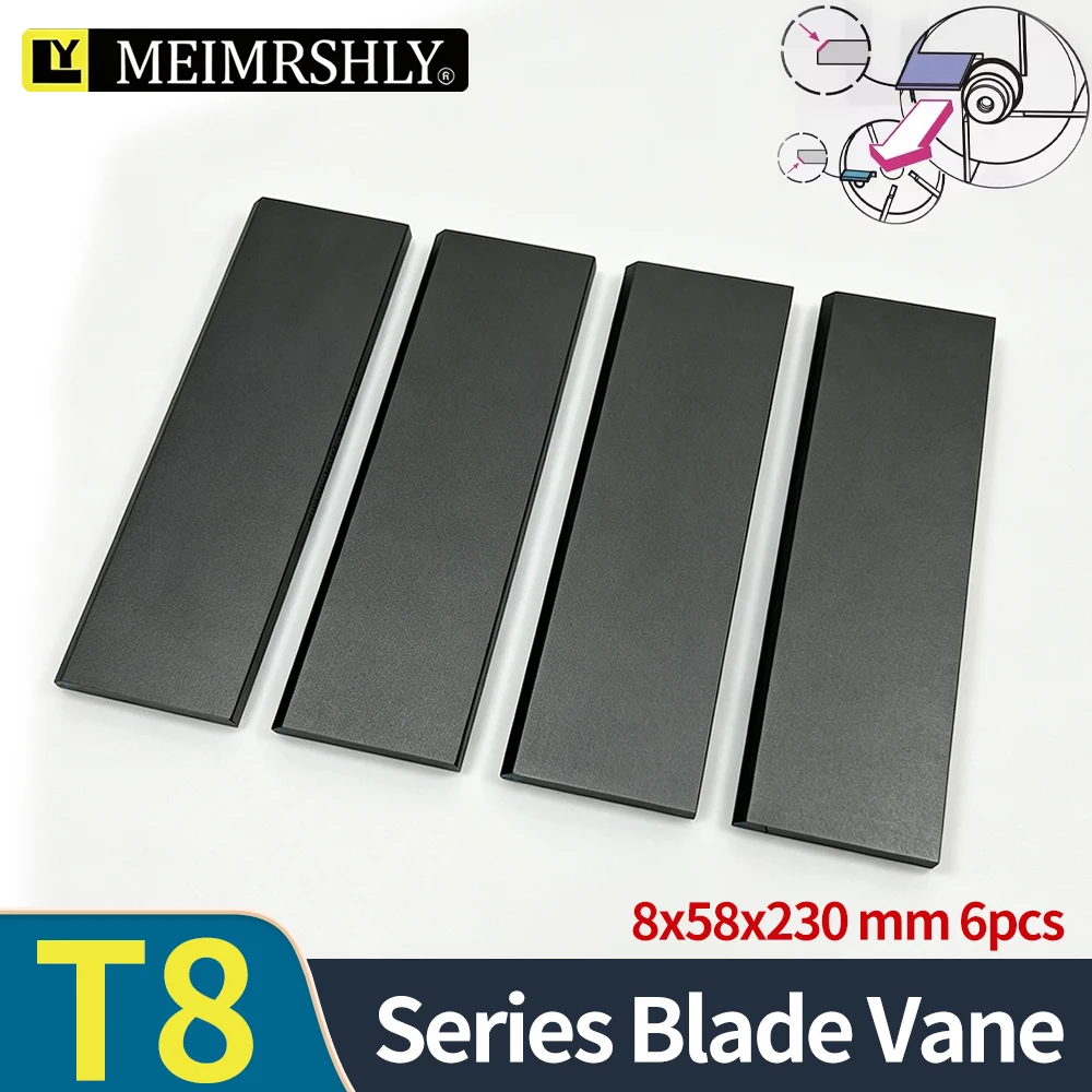 7x50x147mm 5pcs Sliding Vanes  KRXD70/KRX70 Pump Blades Compatible with KRX1 3 5 6 7 Vacuum Air Pump Parts