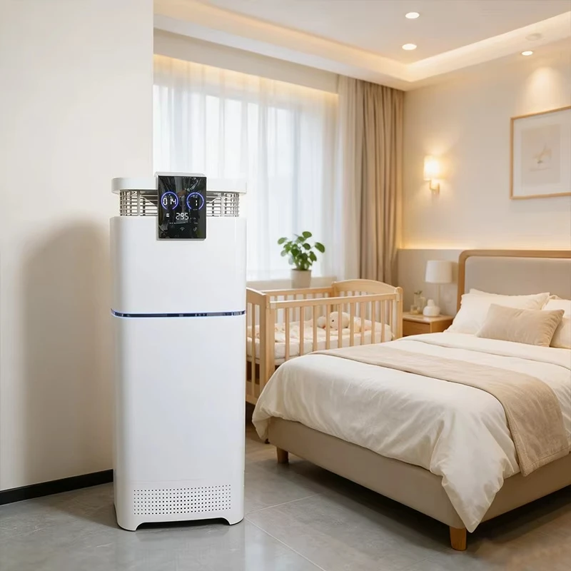 Commercial Negative Ion Air Purifier Humidify Smart Control App Controlled Office Use Air Quality Display