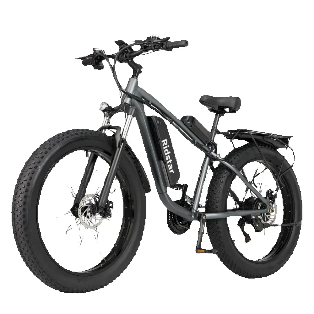 

Ridstar E26 Electric Bicycle 1000W 48v15ah Battery Electric Bike 26*4.0" Fat Tire off-road Snow Mountain Bike Adult E-Bike